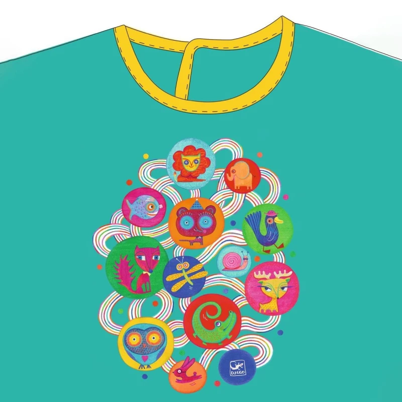 Wodoodporny fartuszek 3-6 lat -Djeco