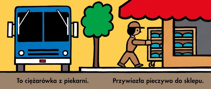 Ciężarówki - Byron Barton. Kartonowa Książeczka