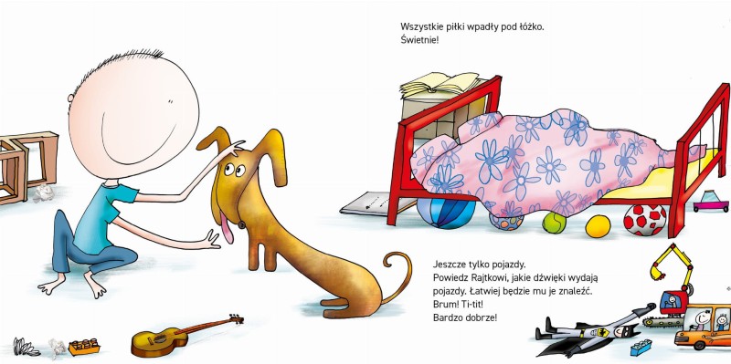 Kuku i Rajtek sprzątają pokój - Monika Kamińska