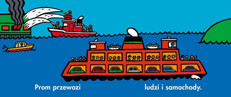 Statki - Byron Barton. Kartonowa Książeczka