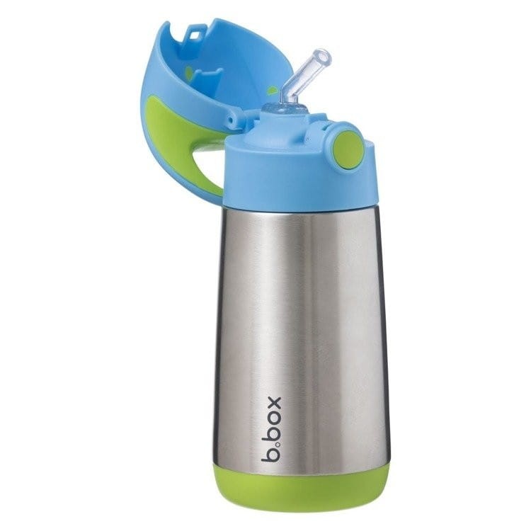 B.Box bidon termiczny termobutelka ze słomką INSULATED DRINK BOTTLE niebieski