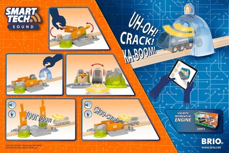 Przejazd Kolejowy Uwaga Niebezpieczeństwo Smart Tech 33965 - Brio