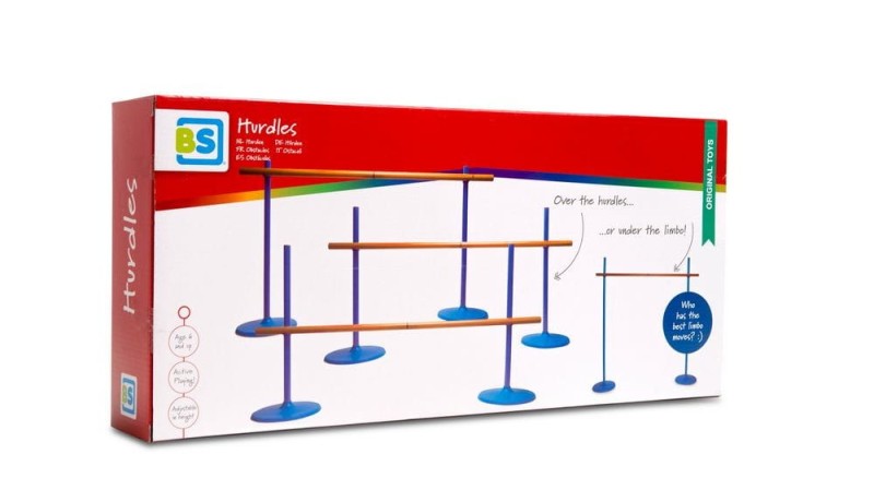 Płotki Bramki do Skakania 2w1 Hurdles - BS Toys