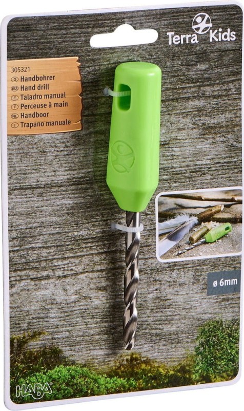 Wiertło Ręczne Terra Kids Hand Drill - Haba
