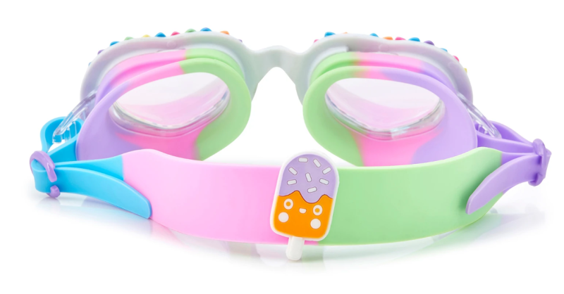 Okularki do pływania Serca Valentine U Rock Rainbow - Bling2o