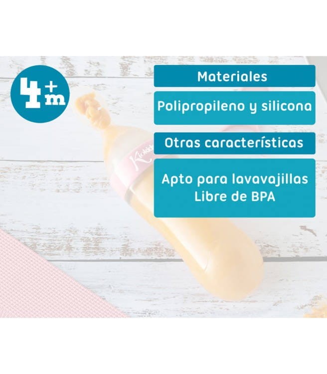 Łyżeczka z Pojemnikiem na Jedzenie dla Niemowląt - Kiokids