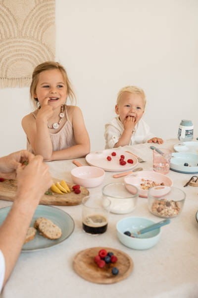 Kubek ze Słomą Mepal Mio 300 ml Flowers & Butterflies - Little Dutch