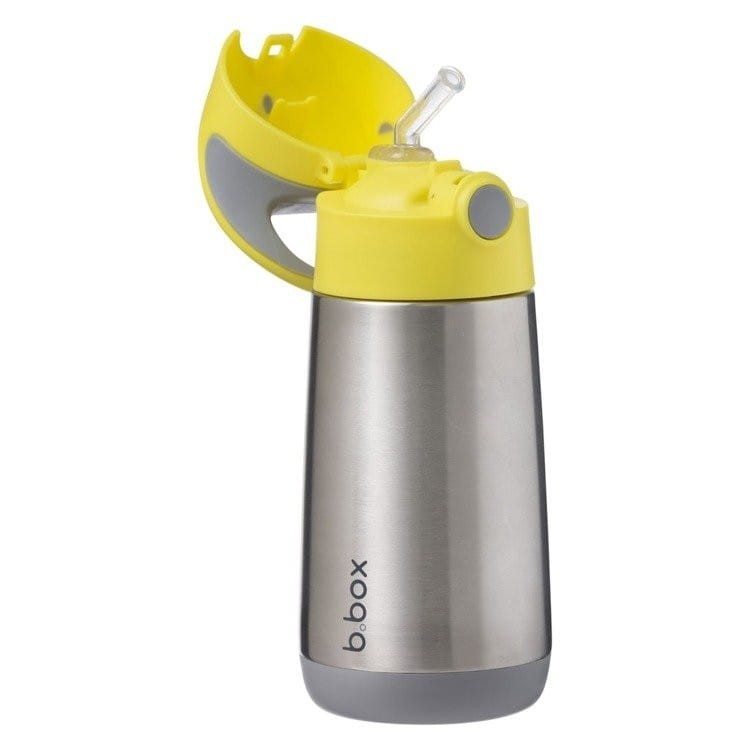 B.Box bidon termiczny termobutelka ze słomką INSULATED DRINK BOTTLE żółty