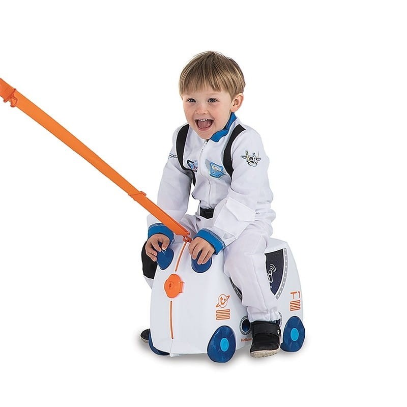 Walizka dla Dzieci Jeździk na Kółkach Rakieta Kosmiczna - Trunki