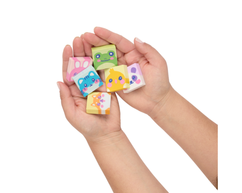 Pachnące gumki do mazania Hey Critters 6 szt. - Ooly