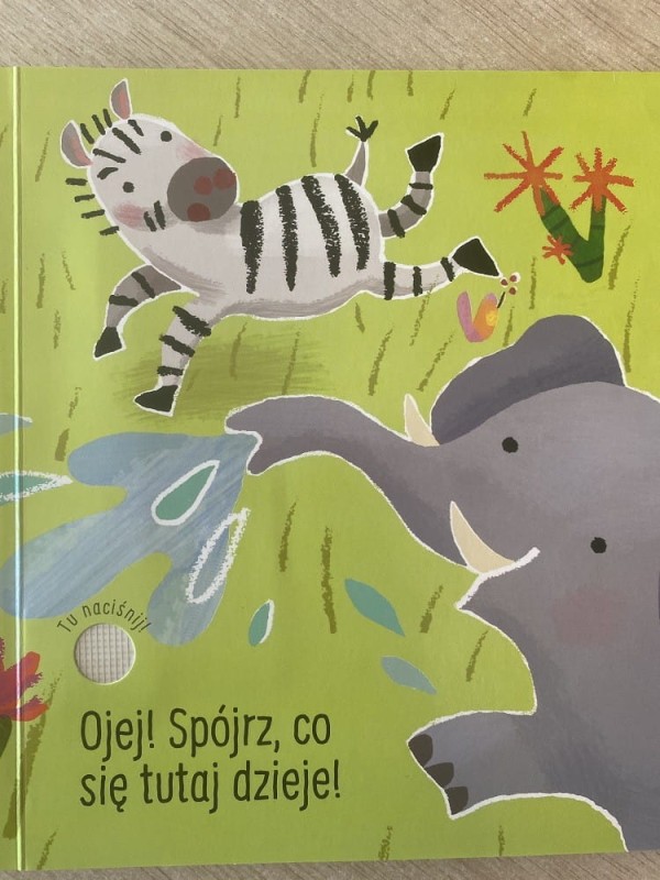 Dotknij, naciśnij, posłuchaj. Nie łaskocz lwa!