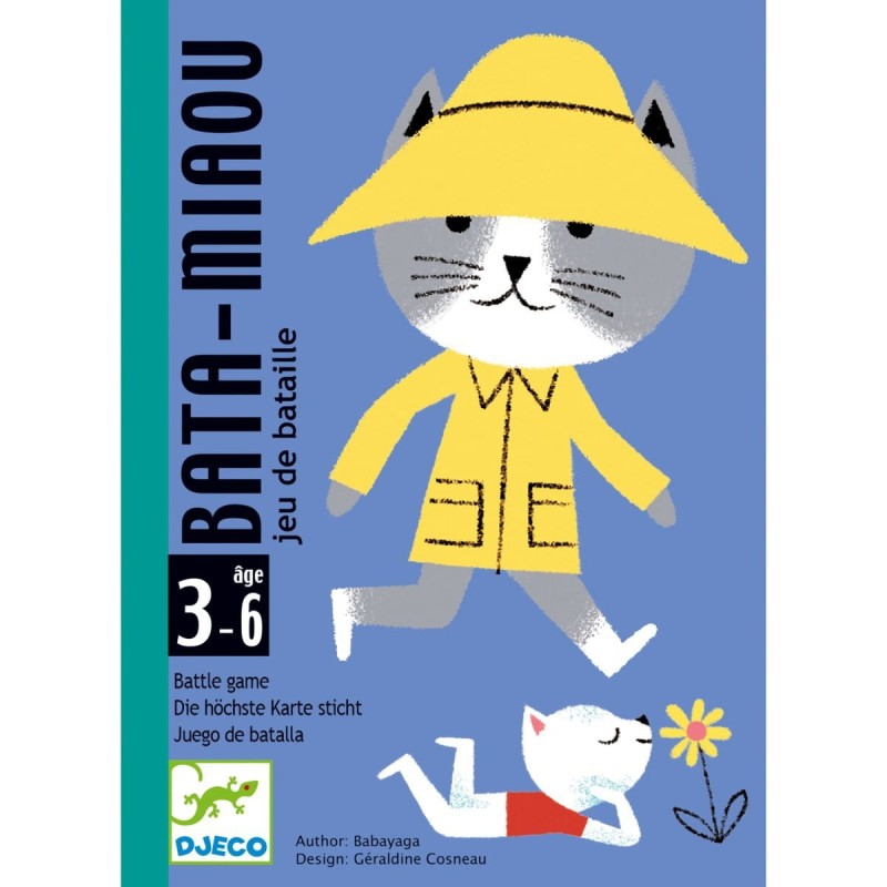 Gra karciana bitewna Bata-Miaou - Djeco