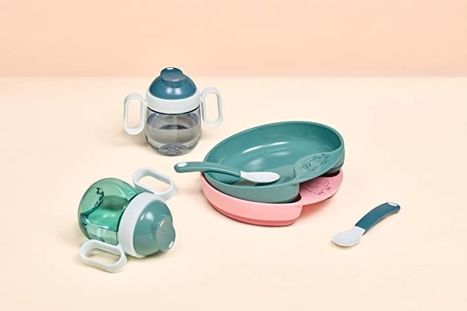 Łyżeczki Treningowe dla Dzieci 2 szt. Różowe Mio - Mepal