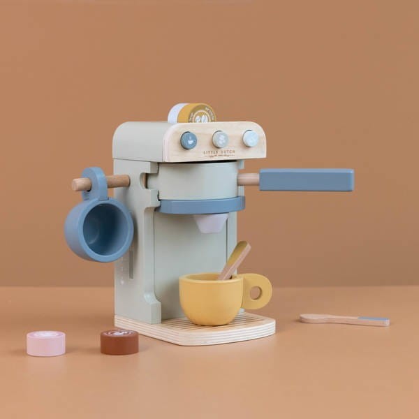 Drewniany Ekspres do Kawy z Kapsułkami - Little Dutch