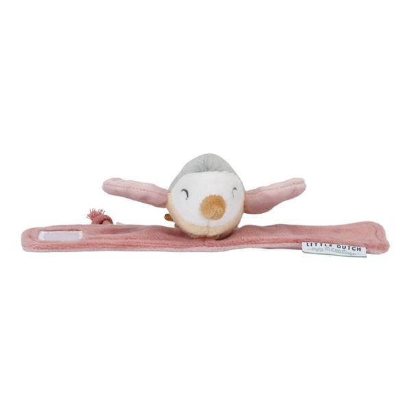 Grzechotka na rączkę Flowers & Butterflies - Little Dutch