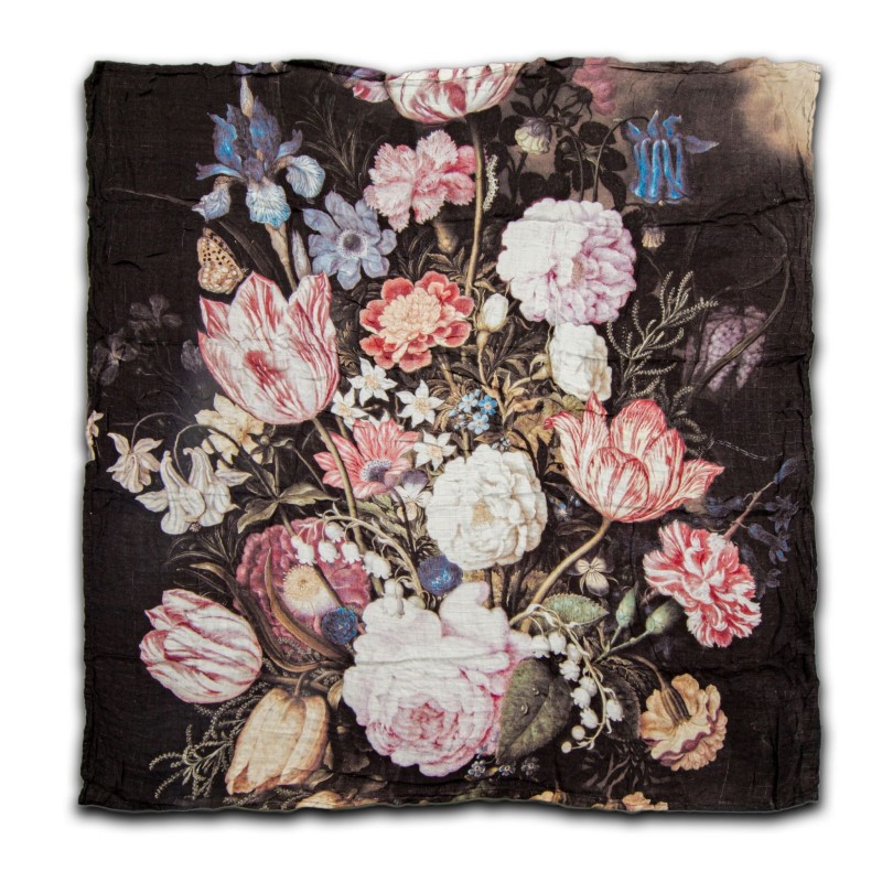 Otulacz Muślinowy Tuscan Flowers - LouLou Lollipop