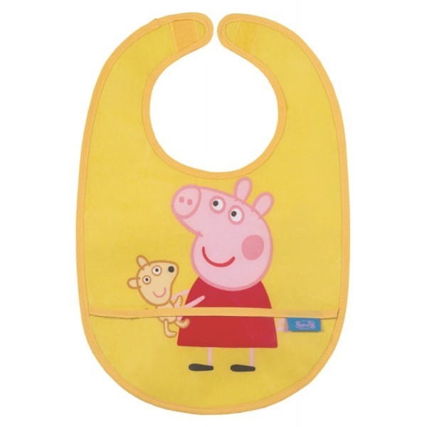 Śliniak z kieszonką Świnka Peppa - Petit Jour Paris