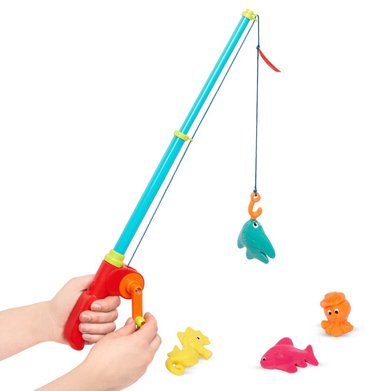 Zestaw Wędkarski Łowienie Rybek Little Fisher’s Kit - b.toys