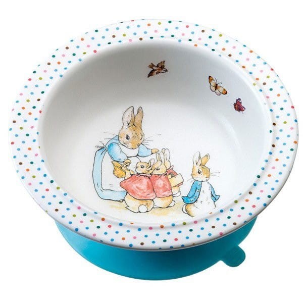Miseczka dla dzieci z przyssawką Królik Piotruś - Petit Jour Paris