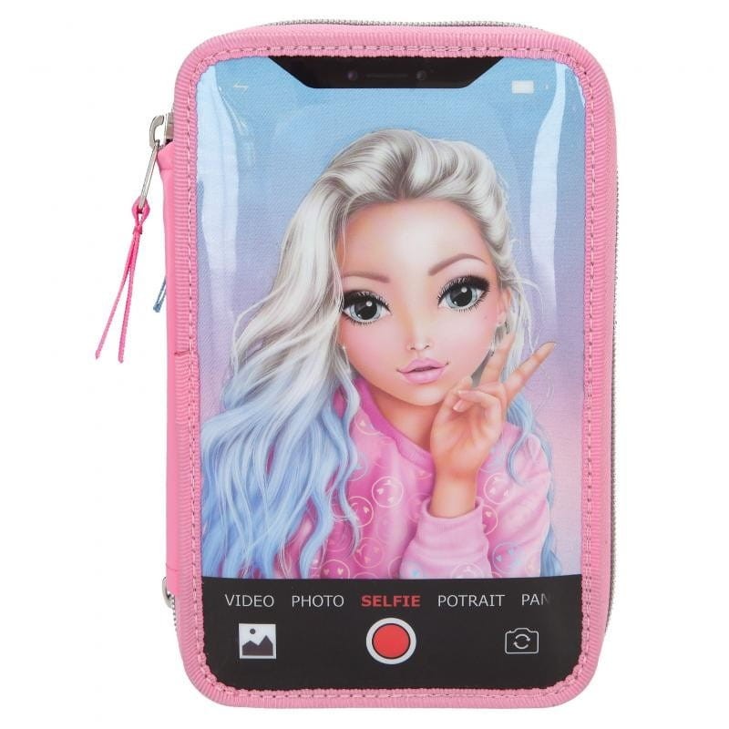 Podświetlany Piórnik Szkolny z Wyposażeniem Led - TOPModel