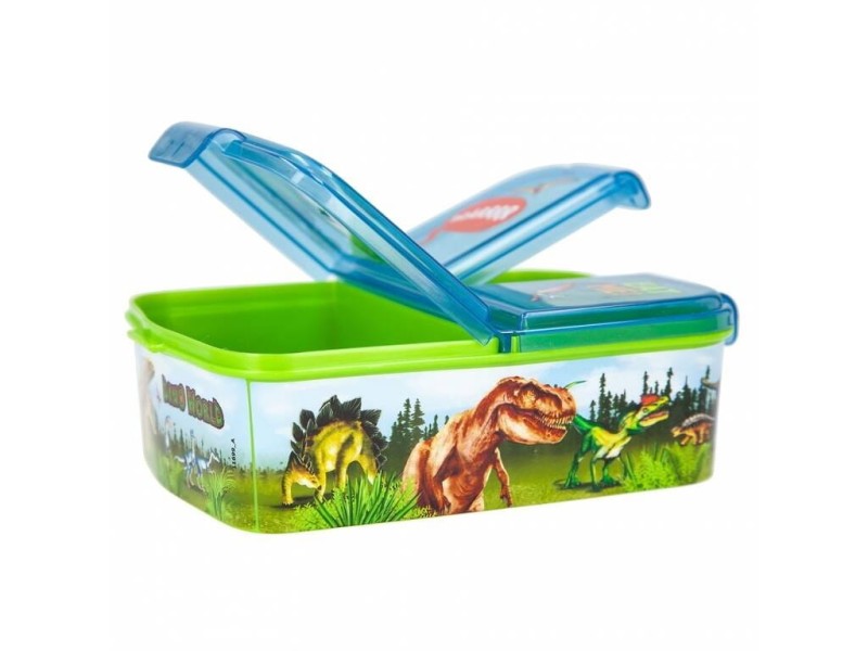 Śniadaniówka z Przegródkami Dinozaury Dino World - Depesche