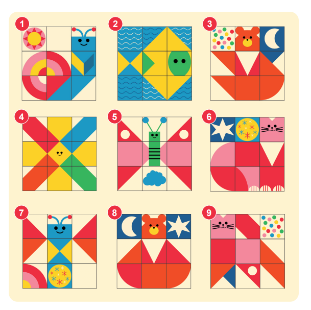 Gra Układanka Logiczna Cubologic 9 - Djeco