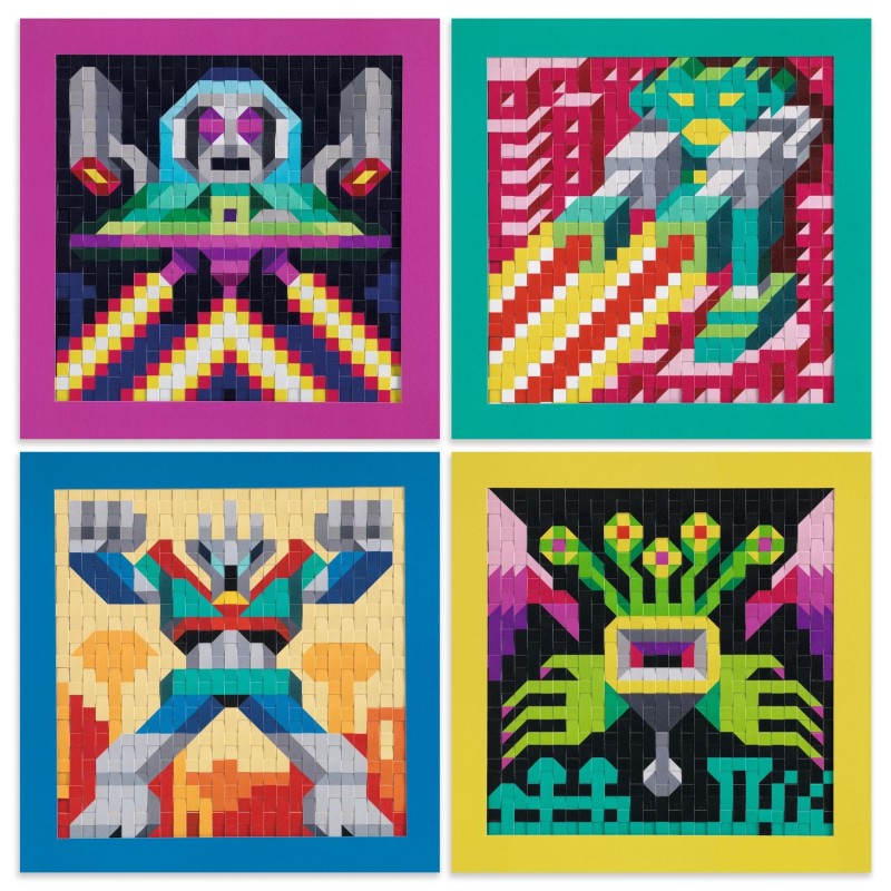 Przeplatane Obrazki Tissage pixels - Djeco