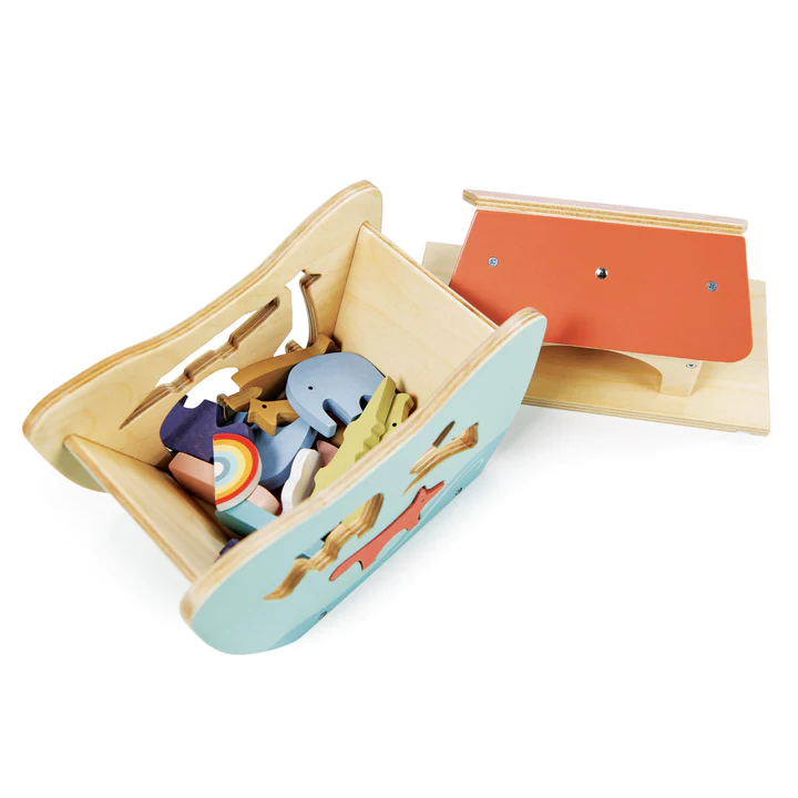 Arka Noego Statek Figurki Zwierząt - Tender Leaf Toys