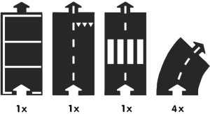 Puzzle droga do układania 7 el. Halfway - Waytoplay