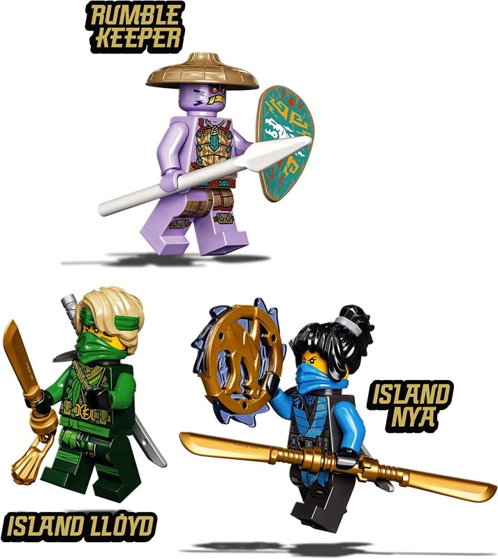 Klocki LEGO Ninjago Dżunglowy chopper Lloyda 71745