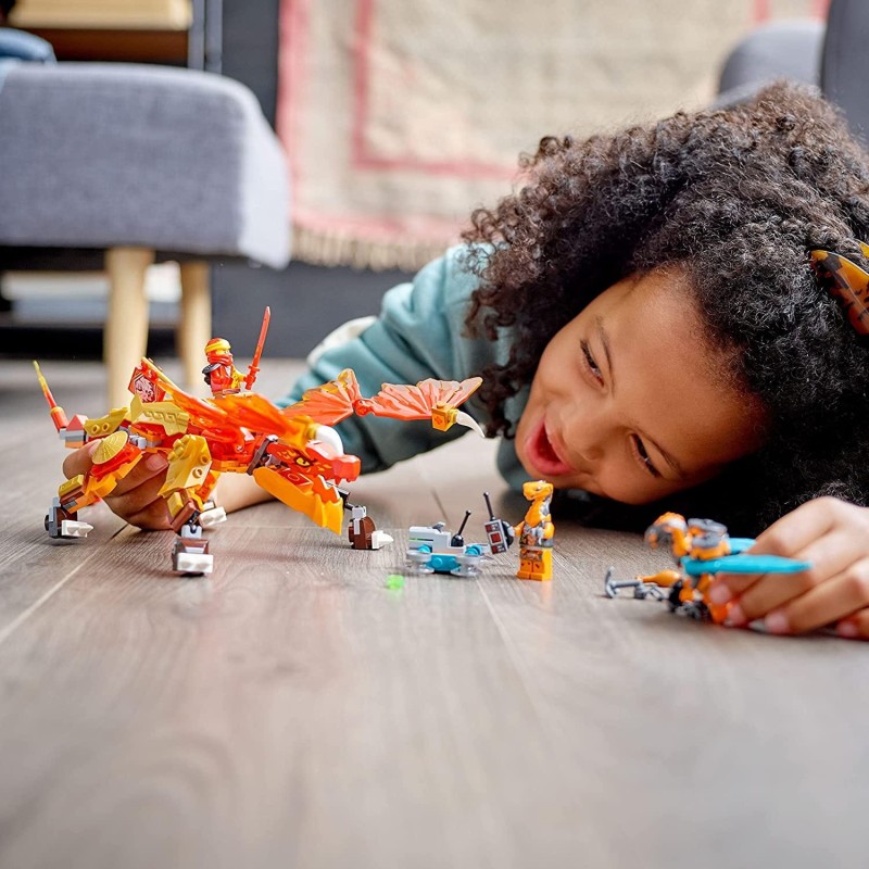 Klocki LEGO Ninjago Smok ognia Kaia EVO 71762