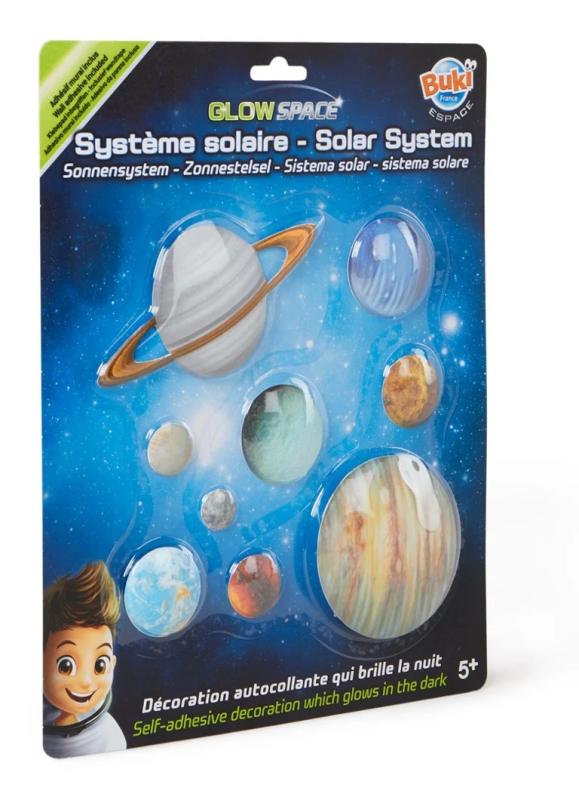 Planety świecące w ciemności Solar System - Buki