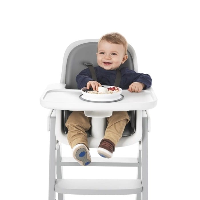 Talerzyk z Przegródkami i Przyssawką Szary - OXO