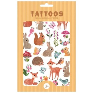 Tatuaże Dziecięce Leśni Przyjaciele - Petit Monkey