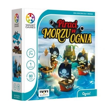 Gra Planszowa Piraci w Morzu Ognia - Smart Games