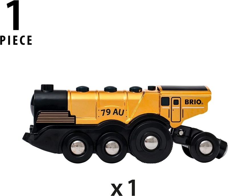 Złota Lokomotywa z Dźwiękiem i Światłem 33630 - BRIO World