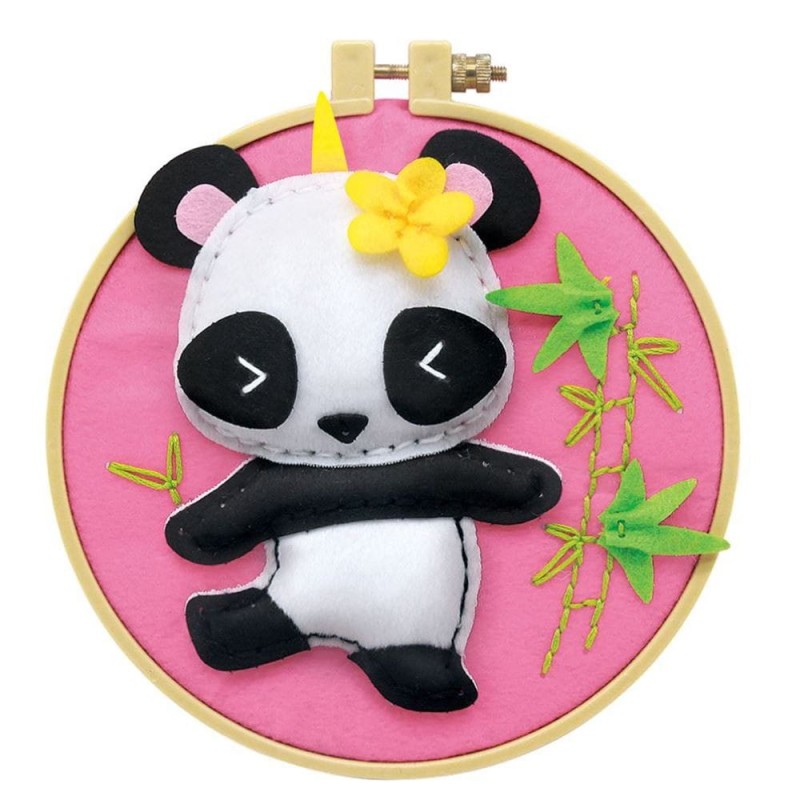 Zestaw do Haftowania z Obręczą Panda - Avenir