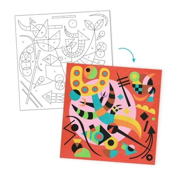 Kolorowanie Piaskiem Sztuka Wassily Kandinsky - Djeco