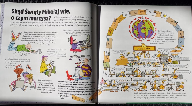 Jak pracuje Święty Mikołaj - Alan Snow Wydawnictwo Tekturka