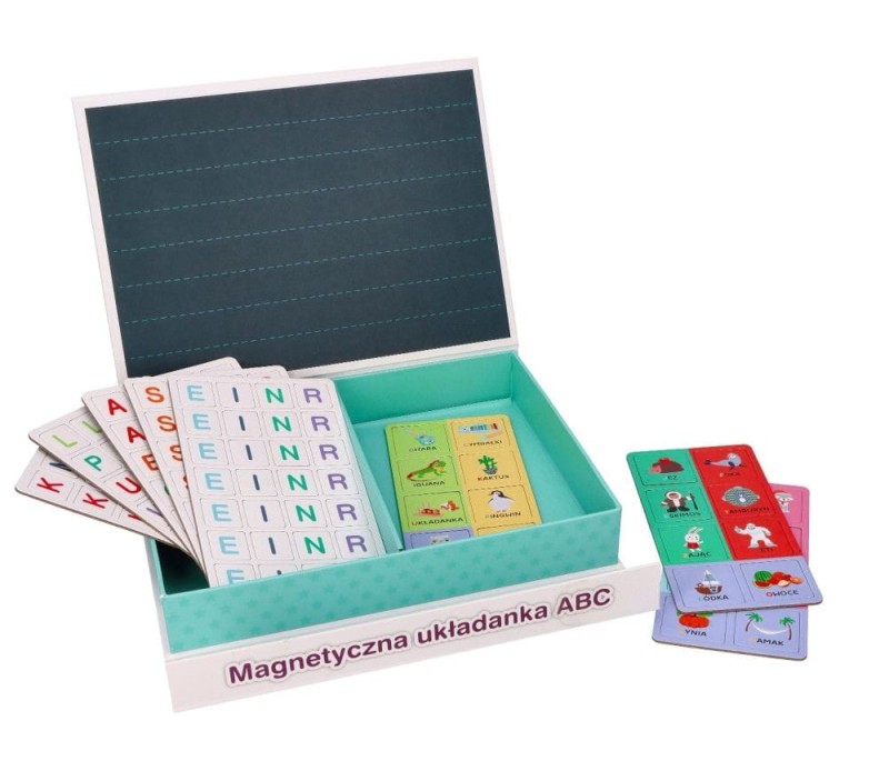 Układanka Magnetyczna Polski Alfabet - Adam Toys