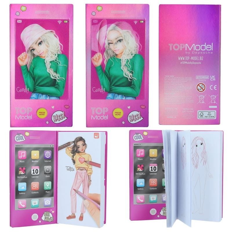 Notesik Telefon Smartfon z Dźwiękiem 1 szt. - TOPModel