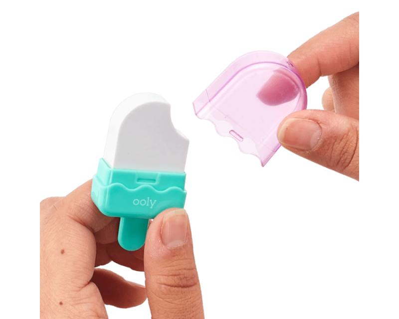 Gumki do Mazania Lody w Etui 3 szt. - Ooly