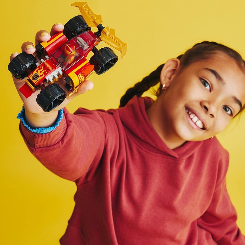 Klocki LEGO Ninjago Samochód Wyścigowy Ninja Kaia EVO 71780