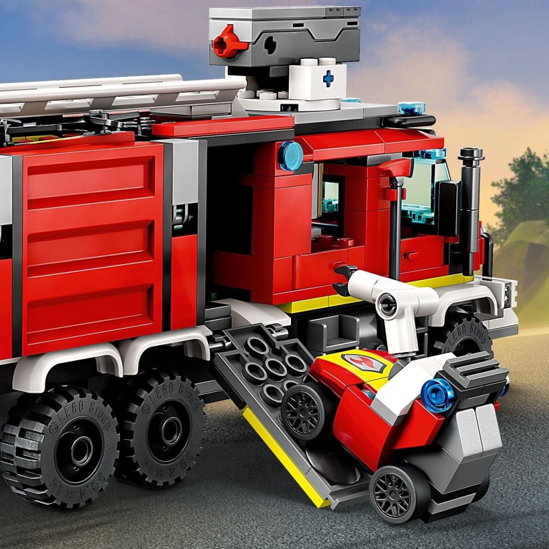 Terenowy Pojazd Straży Pożarnej Lego 60374