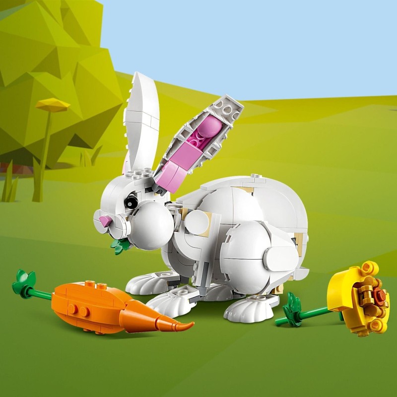 Biały królik 31133 Lego Creator 3 w 1