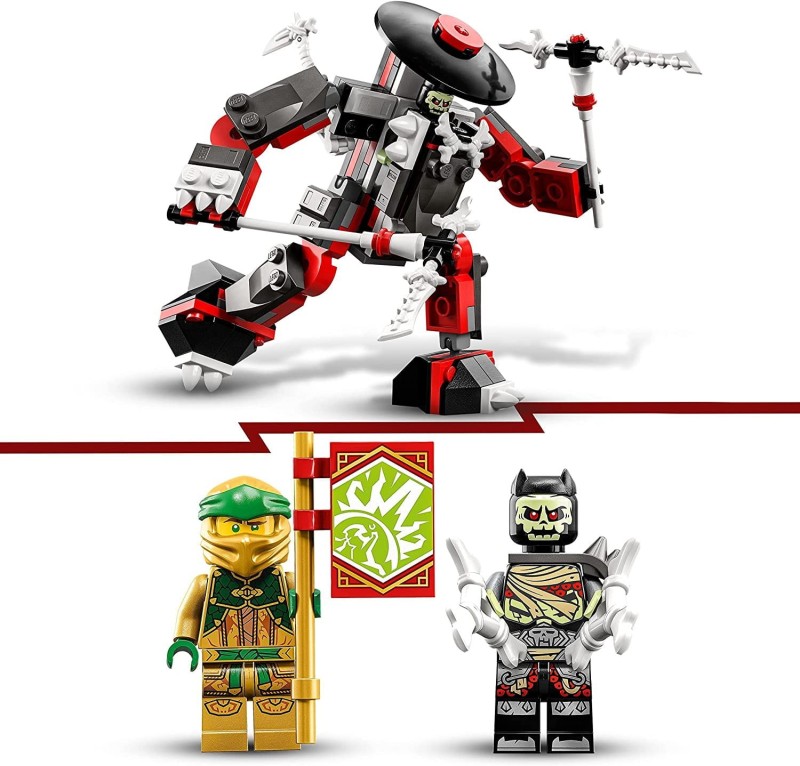 Lego NINJAGO Starcie Lloyda z Mechem EVO 71781