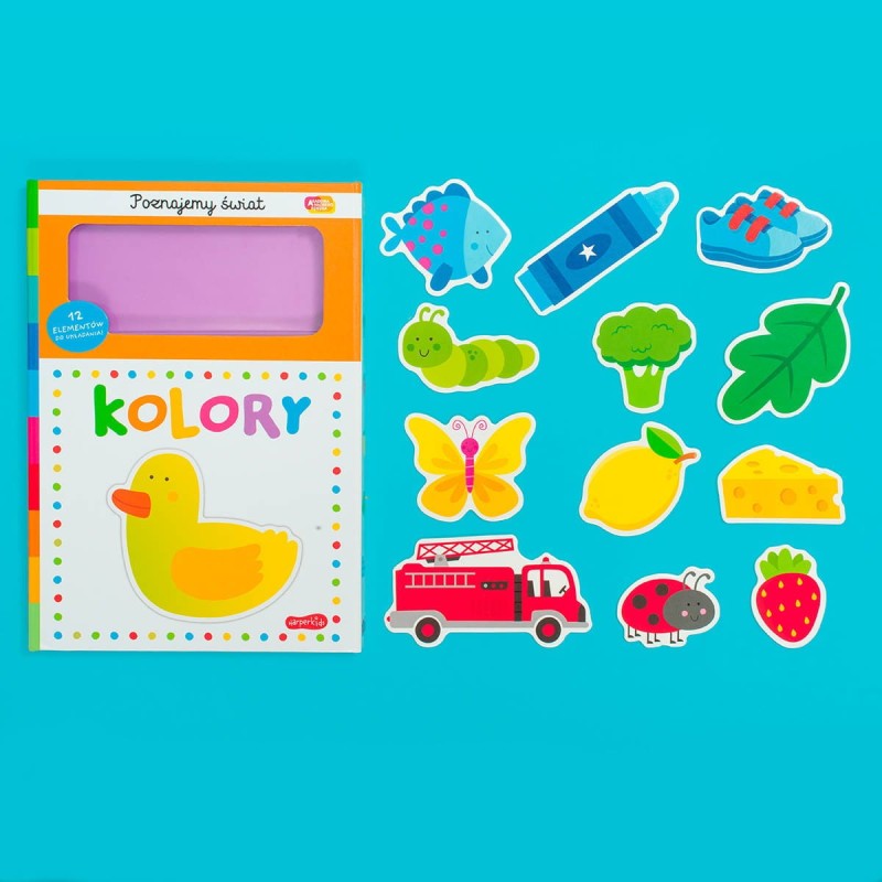 Kolory. Książka z Puzzlami Akademia Mądrego Dziecka.