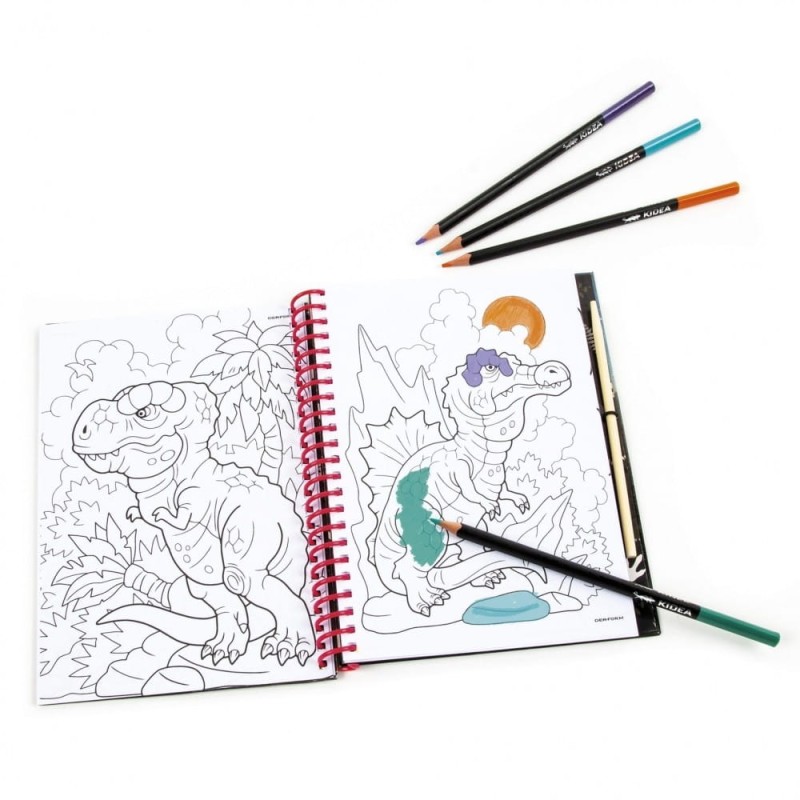 Notes Kreatywny z Wydrapywankami Dinozaur