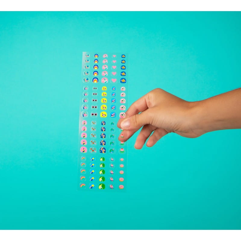 Naklejki na Paznokcie dla dzieci Świat Jednorożców - omy