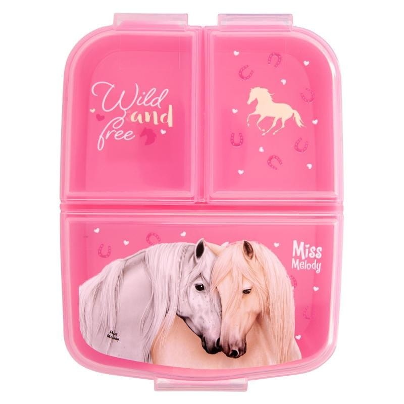 Lunchbox śniadaniówka z Przegródkami Konie Sundown - Miss Melody